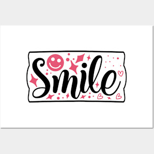 Smile Posters and Art